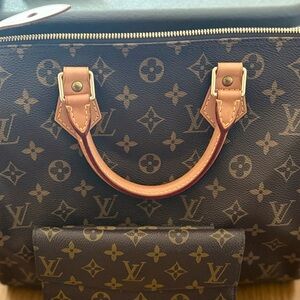 Louis Vuitton Brown Monogram Canvas Bag
